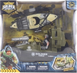 Военен комплект с лодка и каяк