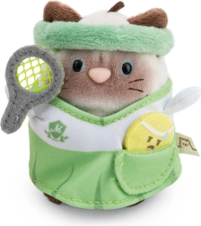 Nici MyMochi сиамска котка Siamy в тенис екип с топка 8 см