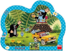 Пъзел Dino Къртичето с жълта кола