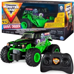 RC кола Monster Jam GRAVE DIGGER 1:24