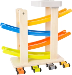 Клип-клап писта с 4 колички