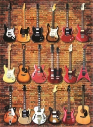 Пъзел Anatolian колекция китари 1000 части