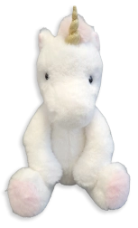 Plush White Unicorn 40 cm