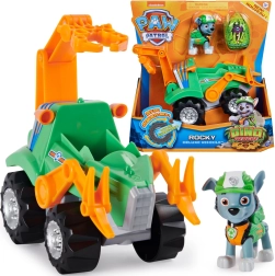 Пес патрул Rocky Dino Rescue – фигурка, голямо превозно средство и динозавър изненада