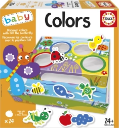 Educa Baby сортиране на цветове с пеперудата Грета 4×6 части