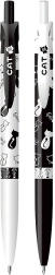 Concorde ballpoint pen with cat motif