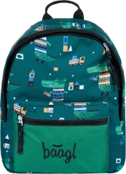 Предучилищна раница BAAGL крокодил