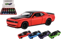 Метален модел на автомобил Kinsmart Dodge Challenger SRT Demon 170 (2023) 13 см с обратно навиване