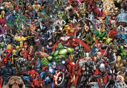 Колекционерски пъзел 1000 части Compact Puzzle Marvel