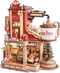 Вълшебен Дървен Пъзел – Музикална Кутия Фабрика за Подаръци