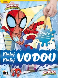 Вълшебна водна книжка за оцветяване Spidey