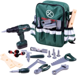 Детска раница с инструменти и бормашина