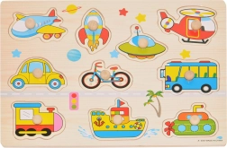 Дървена вкладайка Транспорт