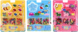 Wooden beads for kids with animals and vehicles