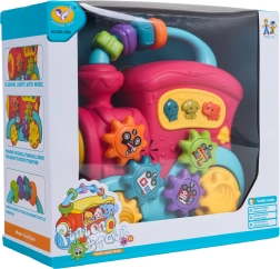 Интерактивно влакче за най-малките със звуци и светлини