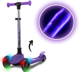 Milly Mally триколесна детска тротинетка Jelly violet