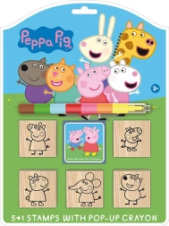 Печатен комплект Peppa Pig с восъчен пастел