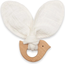 Детско гризалце с птичка NEW BABY Bird white