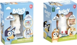 Bluey Soft Squishy Coloring Figure