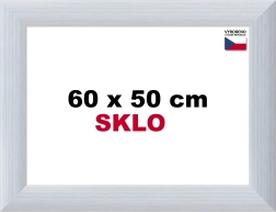 Алуминиева рамка за пъзел 60 × 50 см – сребриста Alaska