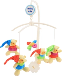 Колото̀ч над бебешко креватче Baby Mix – мечета с шапчици