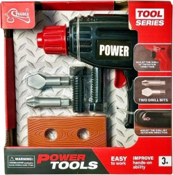 Kids’ tool set with electric drill