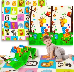 Humbi двустранна сгъваема пяна подложка XPE 200 × 180 × 1 cm