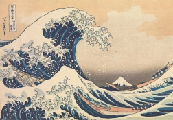 Пъзел 1000 части Hokusai: Голямата вълна