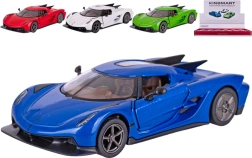 Метален модел автомобил Kinsmart Koenigsegg Jesko Absolut с pull-back задвижване