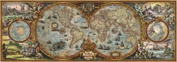 HEYE Panoramic Puzzle World Map (Hemispheres) 6000 Pieces