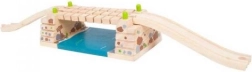Bigjigs Rail люлеещ се мост над река