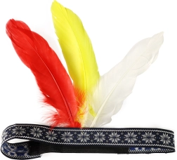 Индийска лента за глава с пера за възрастни