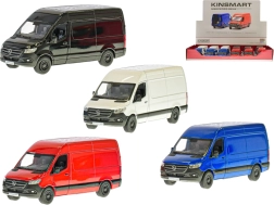 Kinsmart Mercedes‑Benz Sprinter метален модел 1:48 с отварящи се врати
