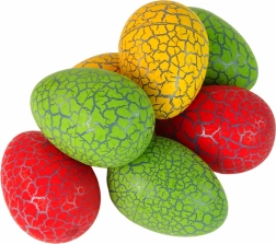 Голямо динозавърско яйце 8 см – изненада с динозаври