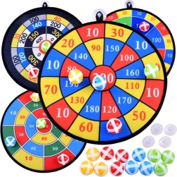 Комплект от 4 мишени с топчета със самозалепваща повърхност (36 см)