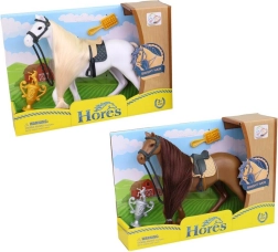Toy Horse with Accessories 19 cm