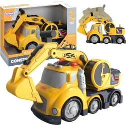 Детски багер Woopie City Truck със светлини и звуци