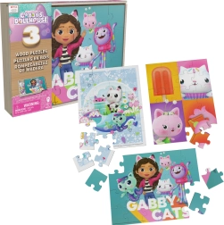 Wooden Puzzle Gabby's Dollhouse – 3x24 Pieces