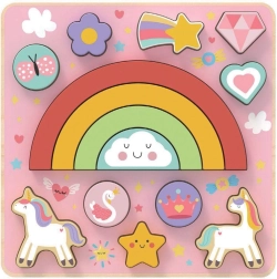 Балансно пъзел Еднорог 2 в 1