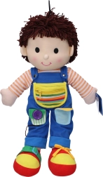 Парцален куклен приятел Йонашек, пеещ, 55 см