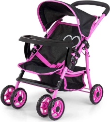 Детска спортна количка за кукли Milly Mally Kate Prestige Black