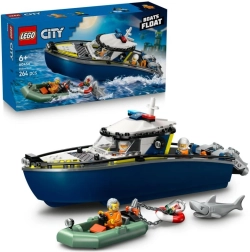 LEGO® City 60456 Преследване с полицейска лодка
