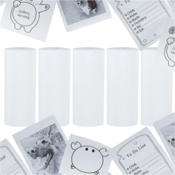 Термична хартия за мини принтер 5,7 см x 4,5 м - 5 бр.