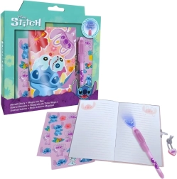 Gift set: secret pen, notebook and stickers Lilo & Stitch