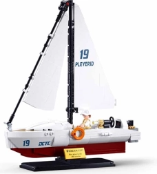 Конструктор Sluban Модел Бърза лодка Rodeo в мащаб 1:35