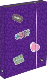 Кутия за тетрадки A4 Jumbo OXY GO Fashion