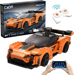 CaDA спортен автомобил с дистанционно управление Blaze Car, оранжев