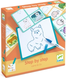 Djeco Drawing Set Lama & Co