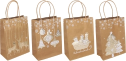 Подаръчна торбичка Коледа L 25 × 33 × 12 см