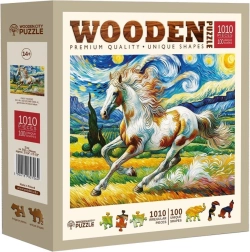 Дървен пъзел WOODEN CITY Бърз кон (1010 части)